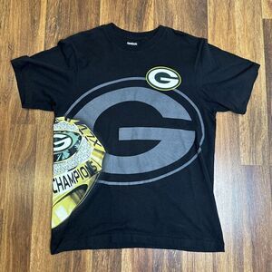 Reebok Green Bay Packers Super Bowl XLV Ring Wrap Around Graphic T-Shirt